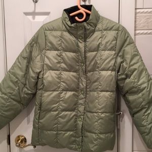 Reversible down jacket